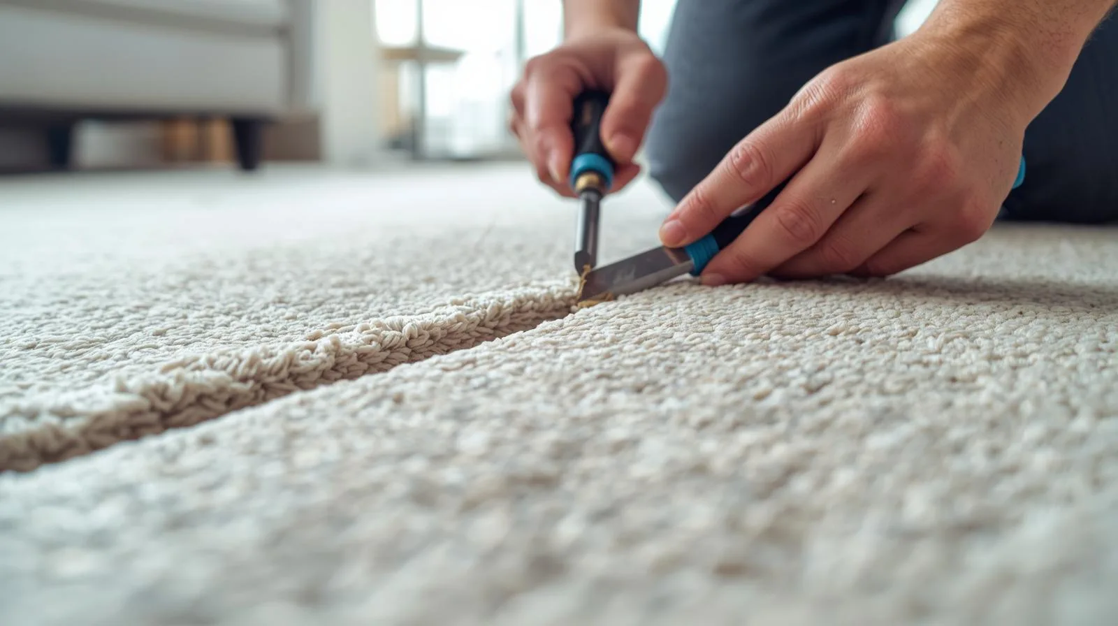 Repair Carpet Seams